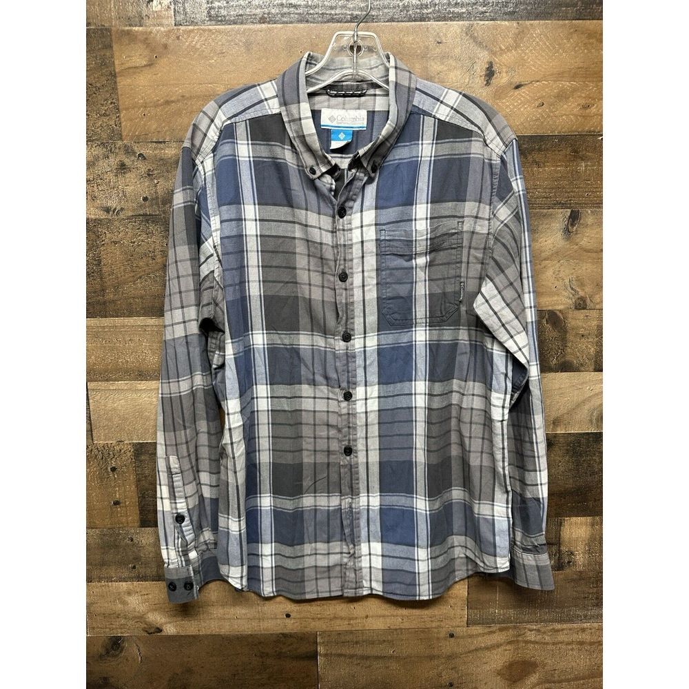 Columbia‎ Men's Regular Fit Long Sleeve Button Up Size Medium